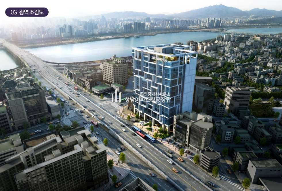 서울 용산구 한남동 몬트레아 한남 하이엔드 오피스텔 분양 분양 매물번호 10111 사진 2