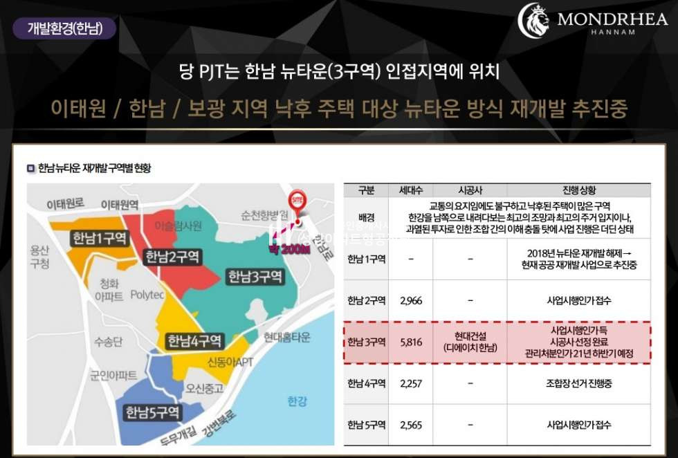 서울 용산구 한남동 몬트레아 한남 하이엔드 오피스텔 분양 분양 매물번호 10111 사진 10