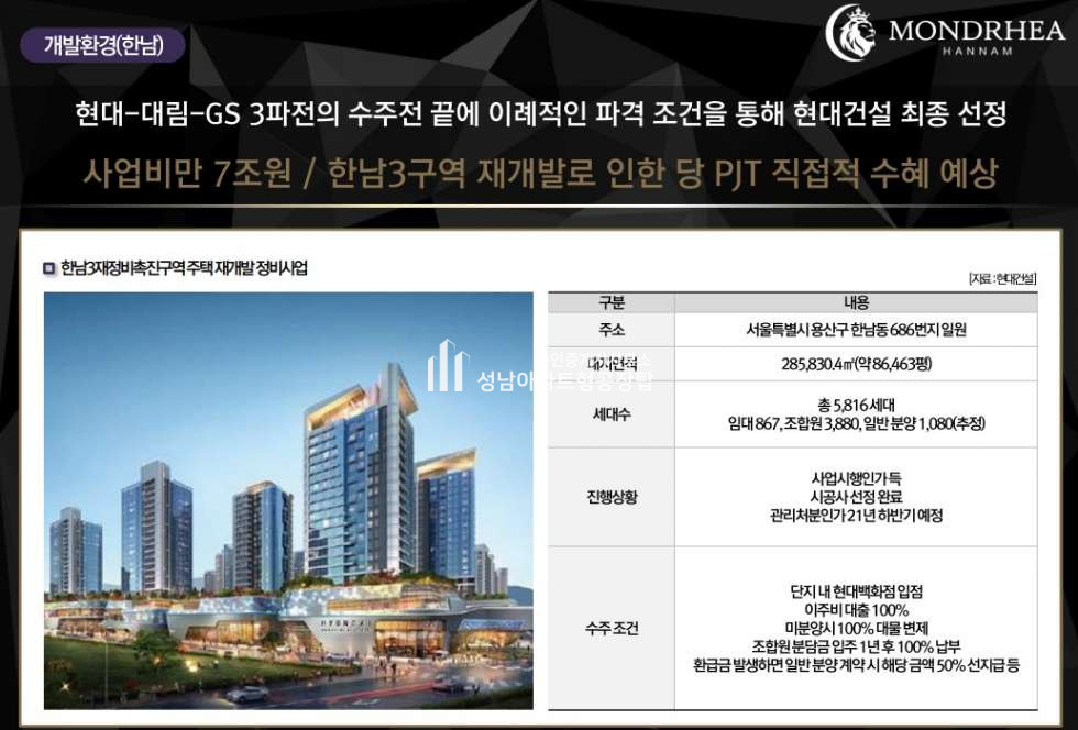 서울 용산구 한남동 몬트레아 한남 하이엔드 오피스텔 분양 분양 매물번호 10111 사진 11