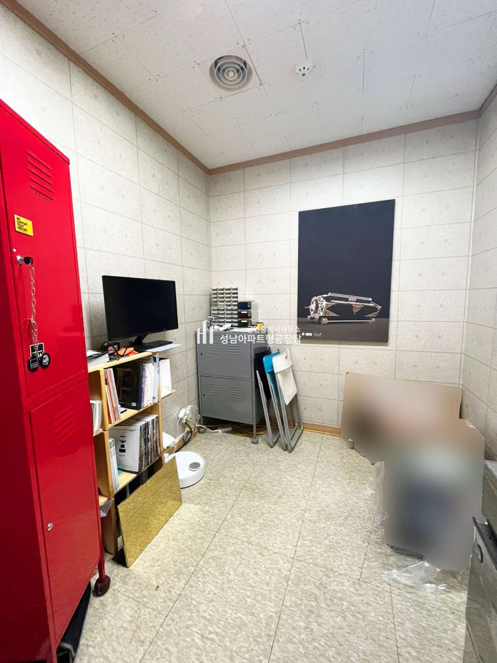 경기 성남중원구 상대원동 룸,탕비실,창고있는 사무실 추천 빠른입주 가능 천정형 냉난방기 월세 매물번호 10250 사진 2