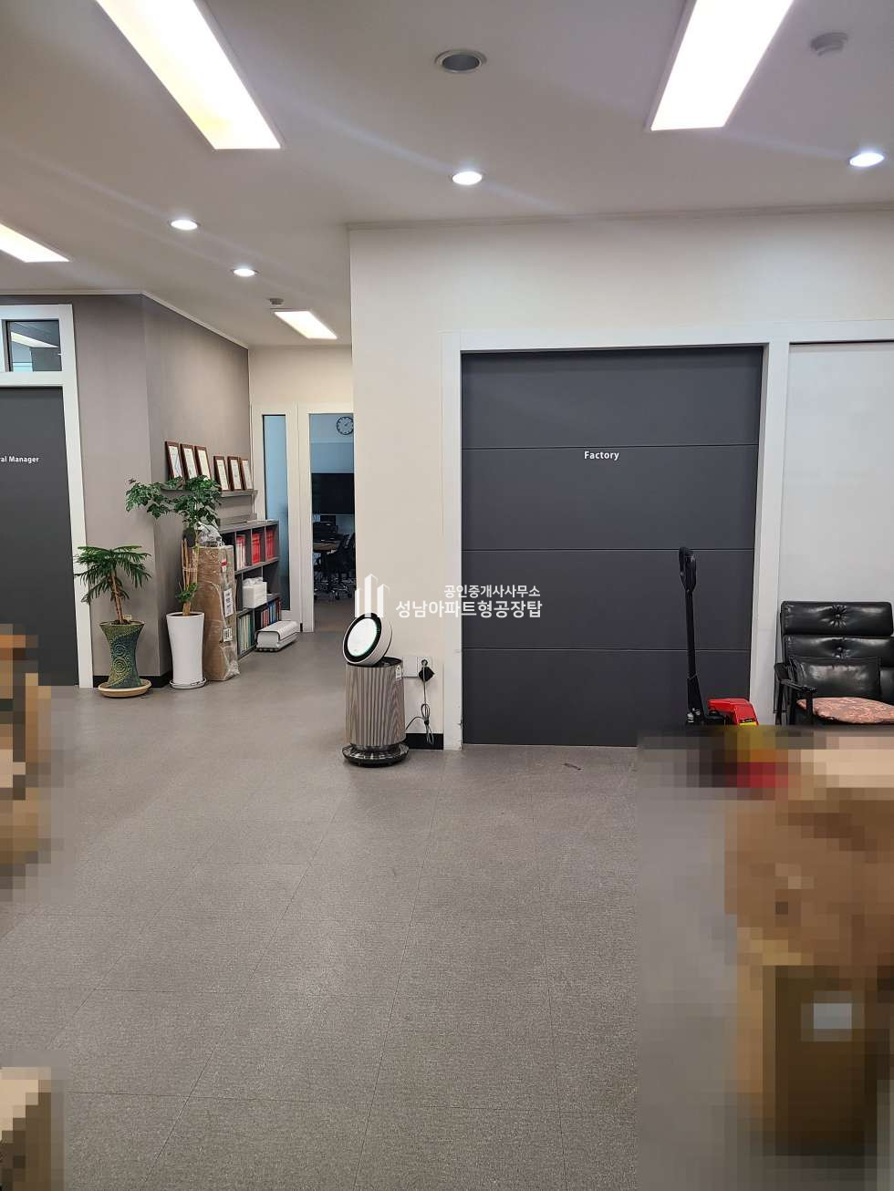 경기 성남중원구 상대원동 전용91.4P,공장등록가능, 세련된 룸 인테리어,해당층 주차로 상하역편리 월세 매물번호 10476 사진 4